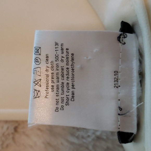 Giorgio Armani Black Label Ivory White Womens Trousers - Picture 3 of 16